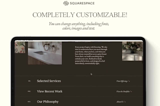 design, redesign or update responsive squarespace websites SEO mobile optimized