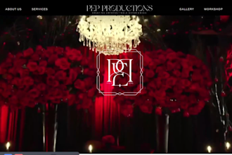party rental website, event rental website, photo booth website, event