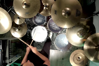 record professional quality drums for your track rock funk