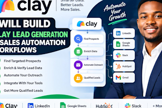 build clay lead generation and sales automation workflows