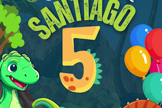 te ayudo a diseñar invitaciones personalizadas y papelería de fiesta
