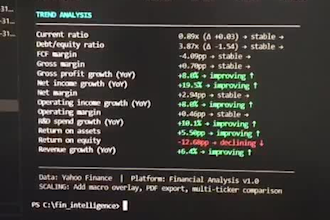 build advanced financial models and forecasts