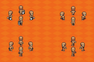 do pixel art pixel art animation rpg sprite sheet character design concept art