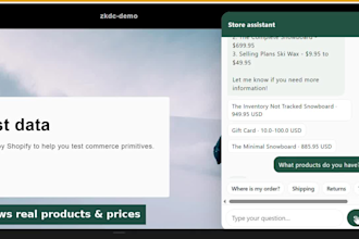 build shopify ai chatbot for website and whatsapp support