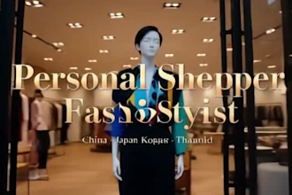 be your personal shopper and fashion stylist in china japan korea and thailand