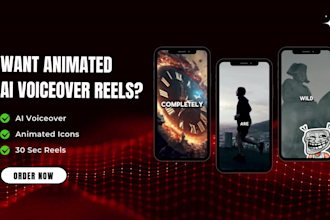 create faceless instagram reels, tiktok and youtube videos