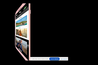 create a web site design in figma
