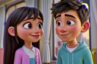 3d pixar style ai animation 3d pixar animation 3d cartoon pixar ai animation