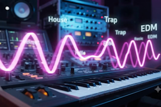 produce custom edm tracks, club beats, and electronic music