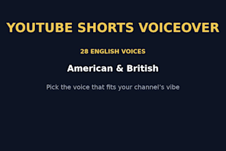 create ai voiceover for youtube shorts and faceless tiktok videos