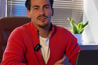 edit a professional talking head video