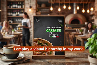 design high converting restaurant flyer