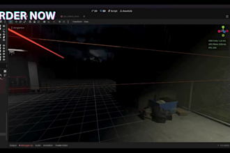 develop a 3d game or environment in godot 4 with polished visuals and mechanics