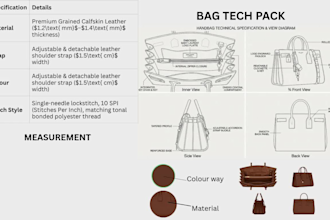design bag tech pack  handbag, backpack, luggage with tech pack