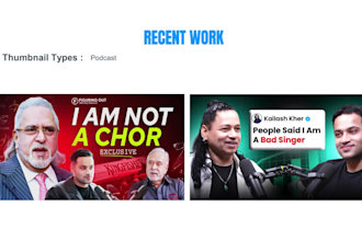 design creative youtube thumbnails