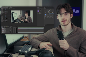 do professional youtube editing and color grading