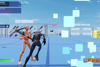 create a 1v1 fortnite map with 3 or more players in uefn