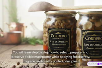 teach you to make gourmet mushroom preserves