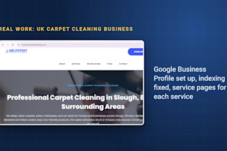 do a local SEO audit of your website and google business profile