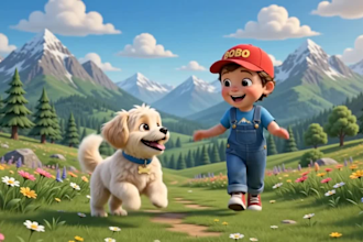 create cartoon videos  and ai prompt