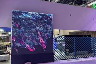 video motion graphics 3d led screen billboard animation digital signage display