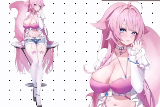 create 3d vrchat avatar, vtuber model, vroid character, rigging and 3d model