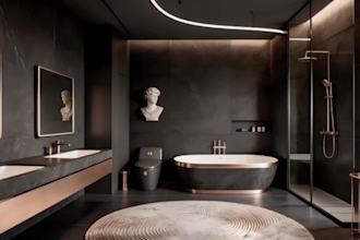 interior design luxury projects with 3d rendering
