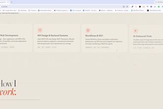 develop a custom codeigniter portfolio website in PHP