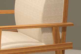 create realistic chair 3d modeling and rendering in sketchup
