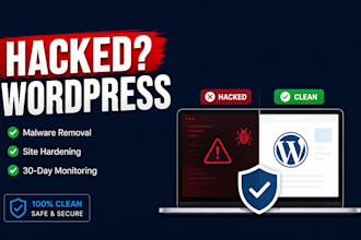 remove malware fast and repair hacked wordpress sites