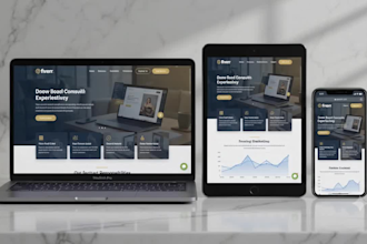 build responsive full stack websites and modern web apps