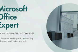 do any task in ms word, excel and powerpoint