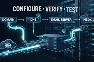 configure your business email mx spf dkim dmarc and dns records
