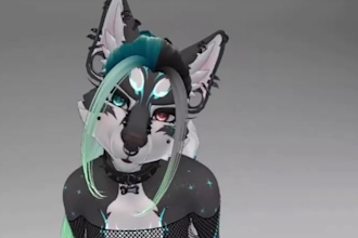 furry vrchat avatar commission 3d furry nsfw avatar nsfw 3d model vr character