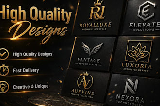 design professional logo, poster and graphic designs