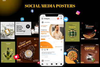be your professional graphic designer social media ,business