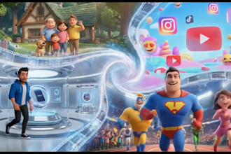 do all types of ai video for movie trailer and 3d cartoon video