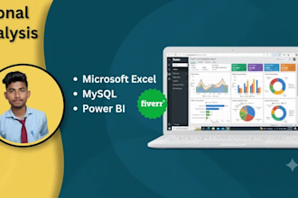 complete end to end data analysis using excel, powerbi, sql