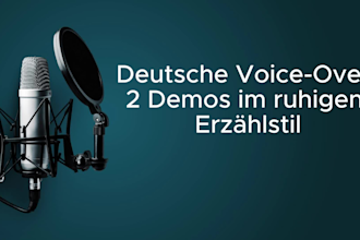 ill narrate your audiobook in german female voice