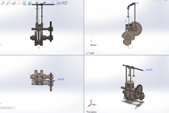 create 3d mechanical parts and assemblies in solidworks