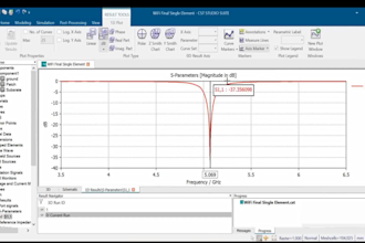 design and simulate microstrip patch antenna in cst