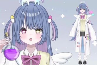 design and rig live2d model live 2d vtuber model 2d vtuber model vtuber model