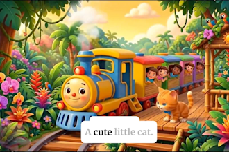 3d animated children story videos and book trailers