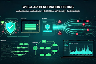 penetration test your website and API for vulnerabilities