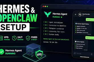 setup and fix hermes agent or openclaw on your vps