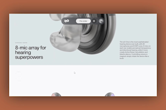 do 3d website design, 3d landing page, 3d webflow, framer website animation