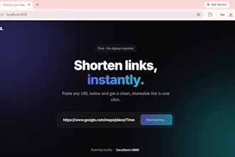 build a custom branded URL shortener with analytics using python