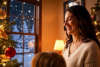 create ai christmas jingle promos for small businesses