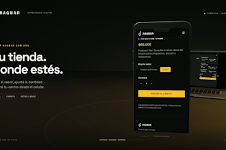 develop a custom ecommerce store with nextjs and django