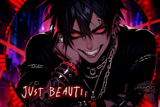 create a nightcore anime lyric video to go viral